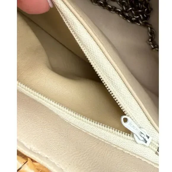 Vintage 1960s Koret Basketweave Natural Gold Handbag Wicker Woven Purse Boho - Picture 10 of 14